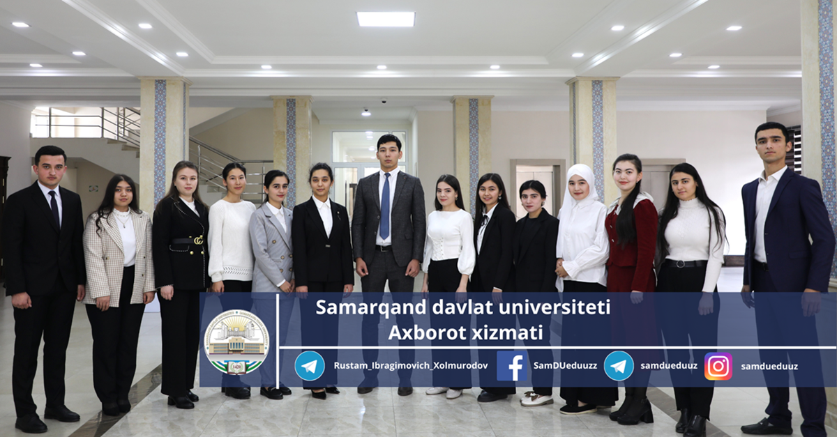 Samarqand davlat universitetining 14 nafar talabasi Davlat va Prezident stipendiyalari sovrindori bo‘ldi…