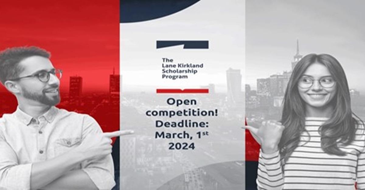 The Lane Kirkland Scholarship Program supports the individual development of young, ambitious and active citizens of Eastern Europe, the South Caucasus and Central Asia for 24 years. The author and founder of the Program is the Polish-American organization “Freedom”