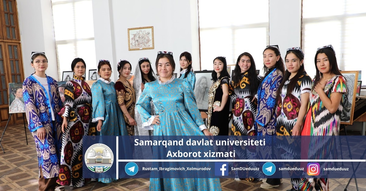 The Faculty of Pedagogical Education of Samarkand State University hosted an exhibition of creative works “The Magic of Flowers” and a fashion show among students...