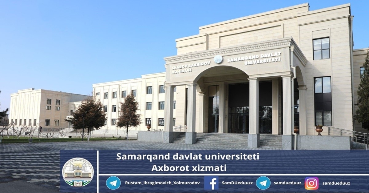  Samarqand davlat universiteti IT markazidan lavhalar