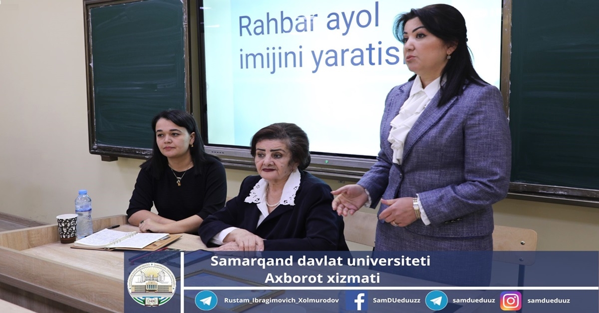 A round table was organized on the topic “Formation of the image of a woman leader”...