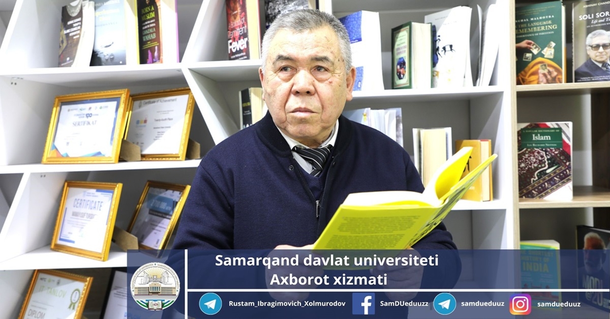 Devoted to science: Professor Isroil Zhumanov