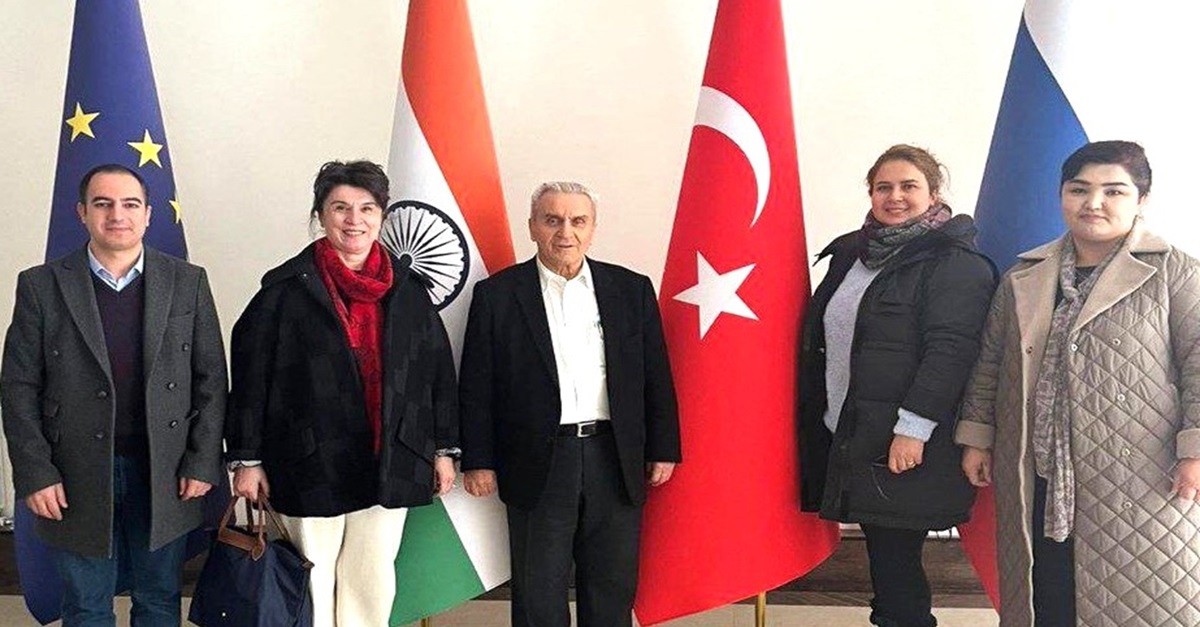 Scientists of Navoi studies from Turkey visited Samarkand State University...