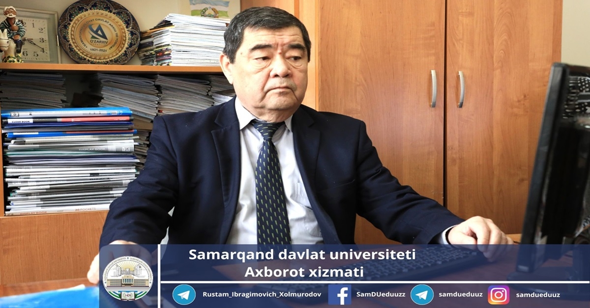 Fanimiz fidoyilari: Professor Baxtiyor Ergashev