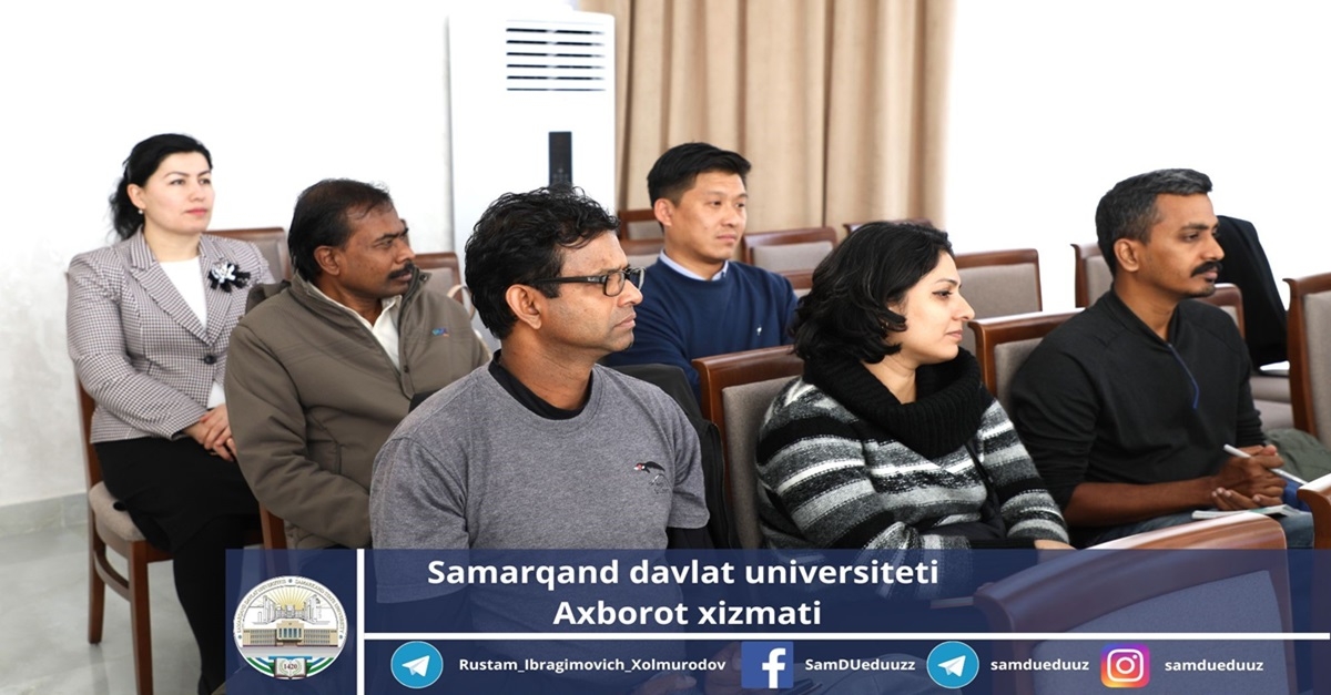 The international conference “Bird Flight Path - Central Asia” was held at Samarkand State University...