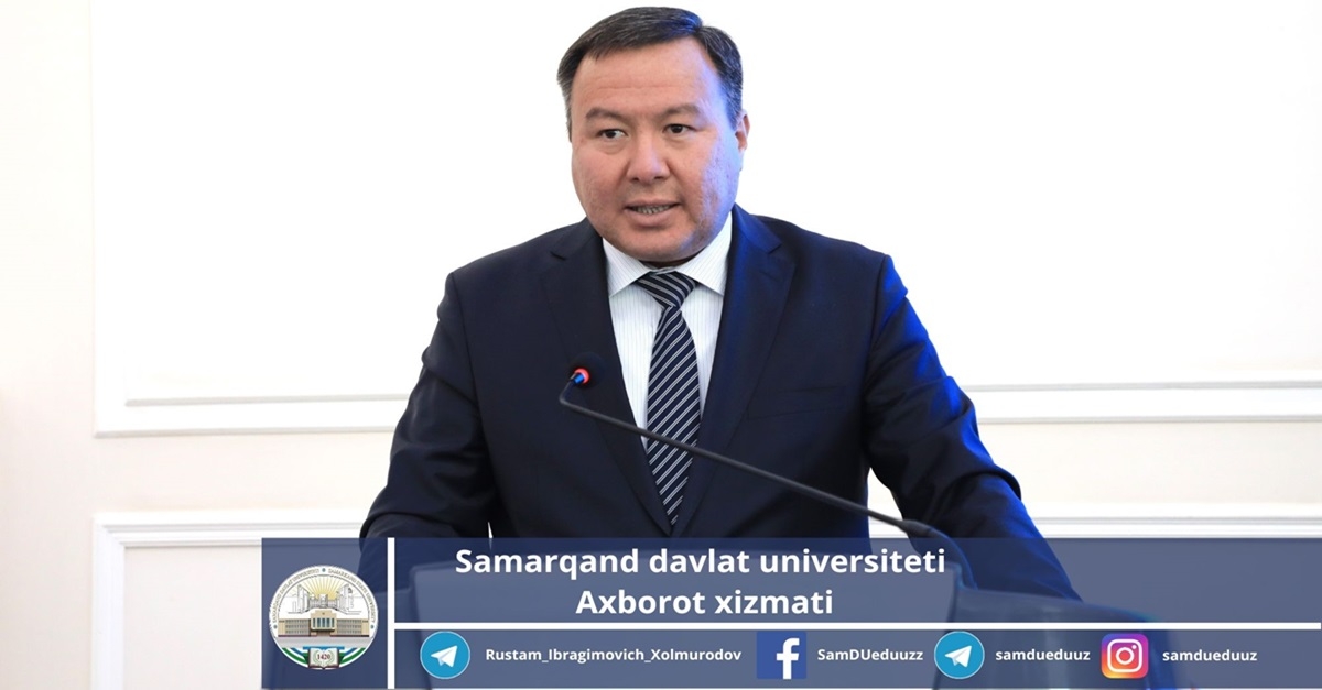 The reporting conference of the primary trade union organization of Samarkand State University was held...
