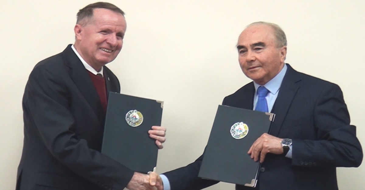 Samarkand State University signed a cooperation agreement with the prestigious international foundation...