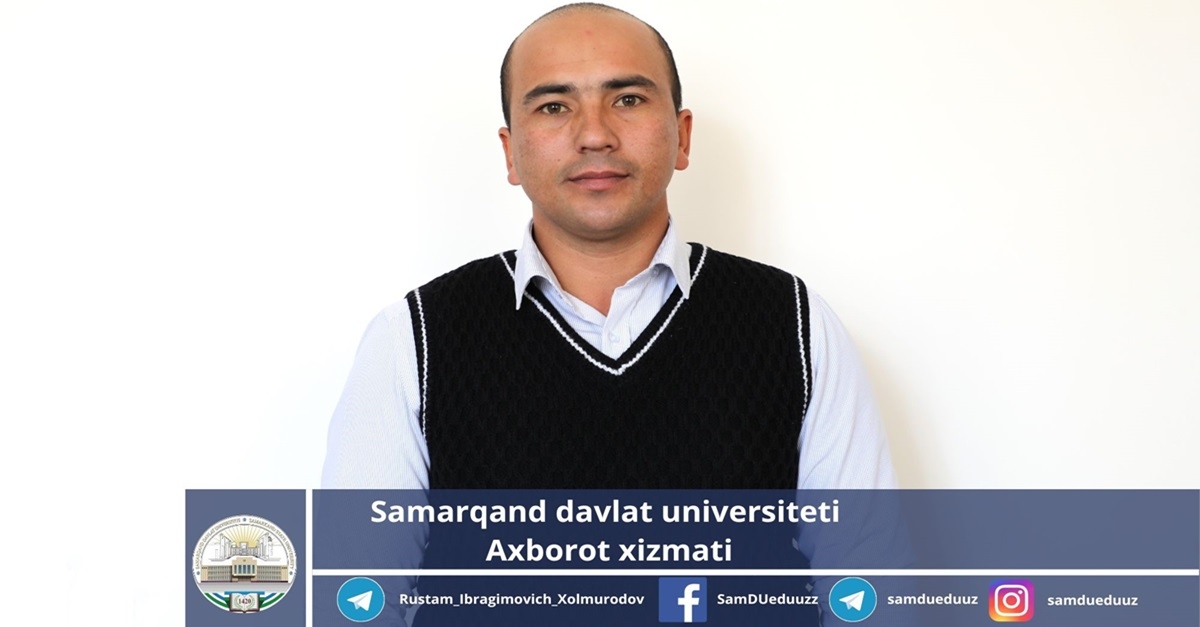 Samarqand davlat universiteti o’qituvchisi Xitoyda stajirovka o’taydi…