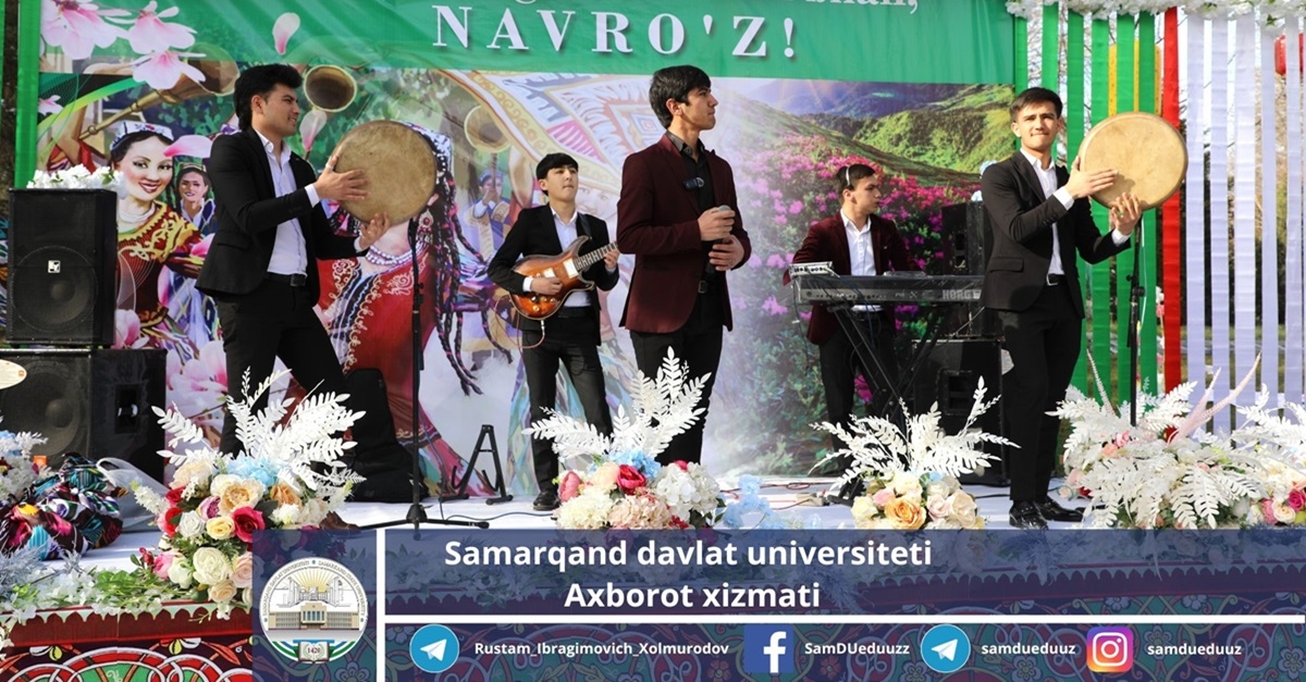 Navruz holiday at Samarkand State University