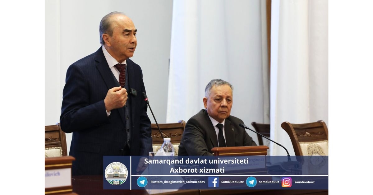 Samarqand davlat universiteti isteʼdodli talabalarning ota-onalarini hamkorlikka chaqiradi…