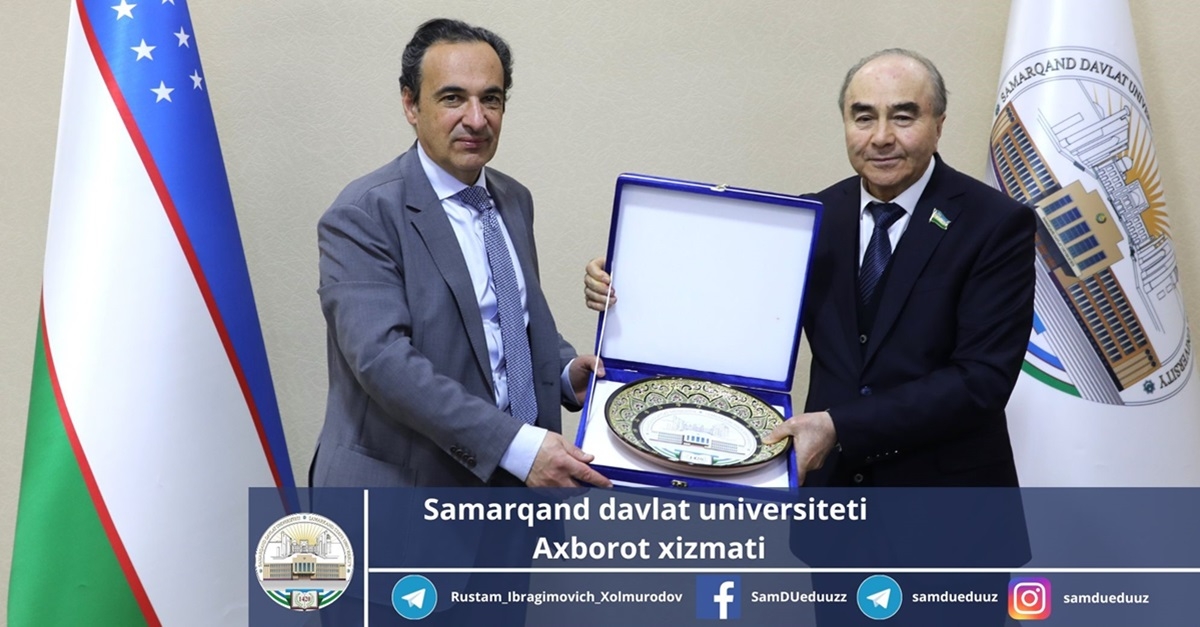 Самаркандский государственный университет укрепляет сотрудничество с итальянскими высшими учебными заведениями...