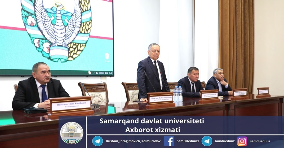 Cooperation between Samarkand State University and parents continues...