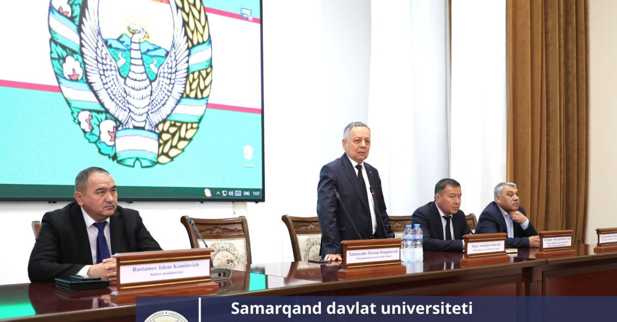 Сотрудничество Самаркандского государственного университета с родителями продолжается...