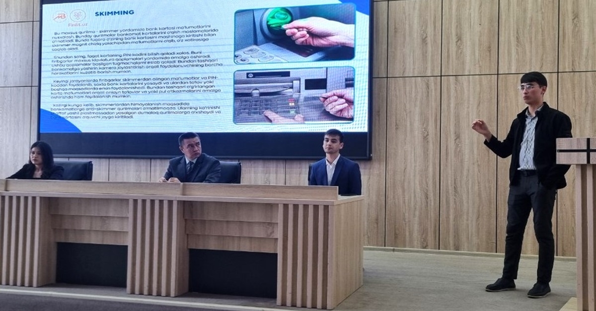 A master class on improving financial literacy was held at the Information Resource Center of Samarkand State University...