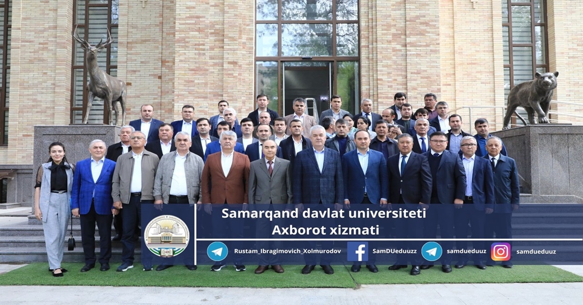 Самарқанд давлат университети тожикистонлик меҳмонларда катта таассурот қолдирди…