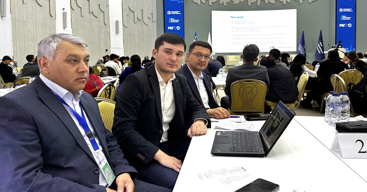 Scientists from Samarkand State University take part in classes conducted by specialists from the Massachusetts Institute of Technology (USA)...
