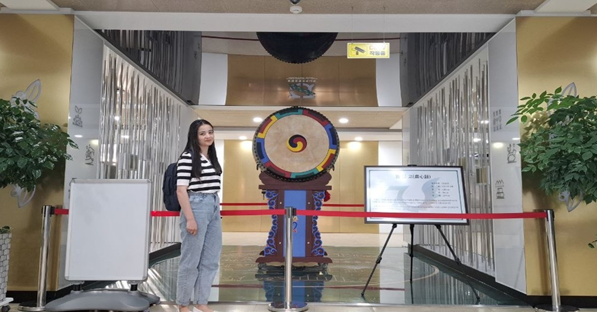 Samarqand davlat universiteti doktoranti Guljahon Eshbekova Janubiy Koreyada stajirovka o'tadi...