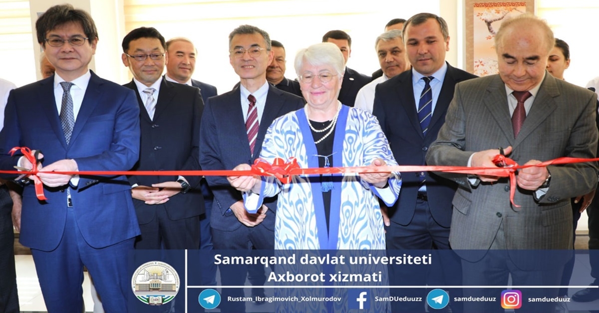 Samarqand davlat universitetida Yaponiyaning Tottori universiteti vakolatxonasi ochildi…