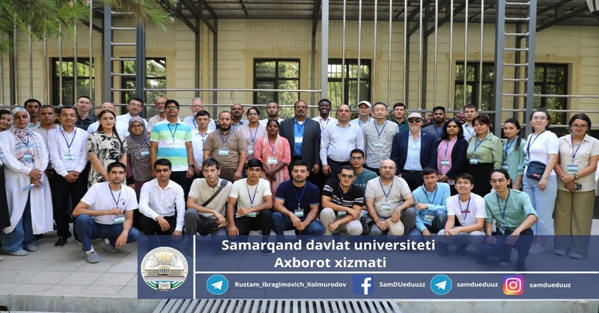 Samarqand davlat universitetida COSPAR va NASA tashkilotlari hamkorligida xalqaro seminar o’tkazilmoqda…