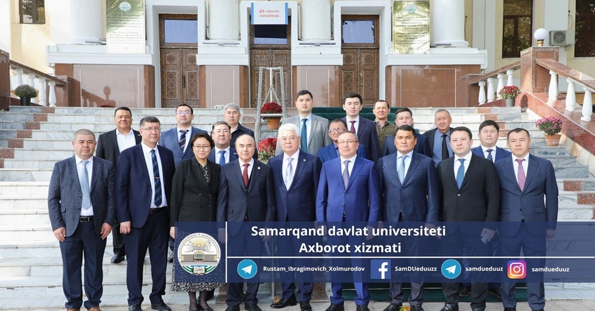 Самарқанд давлат университетида қозоқ тили ва маданияти маркази очилди…