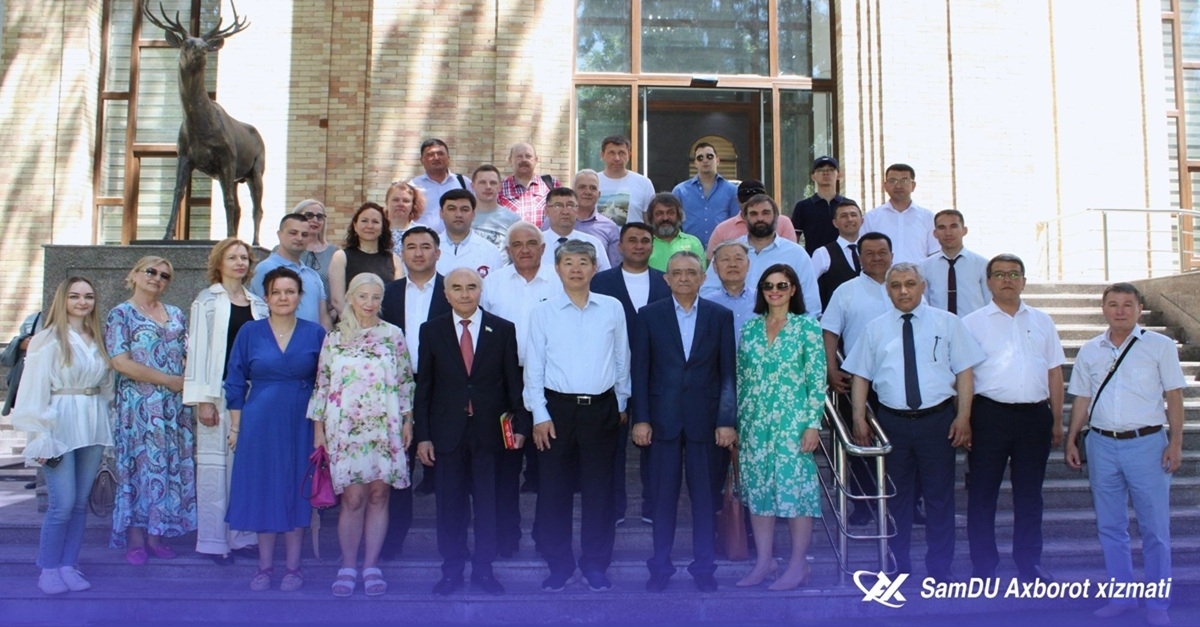 MAGATE delegatsiyasi Samarqand davlat universitetida bo‘ldi…