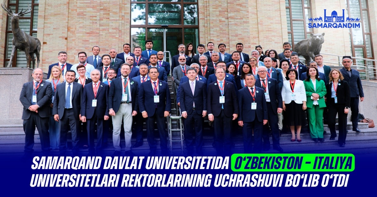 At Samarkand State University, the paths of science and friendship came together...