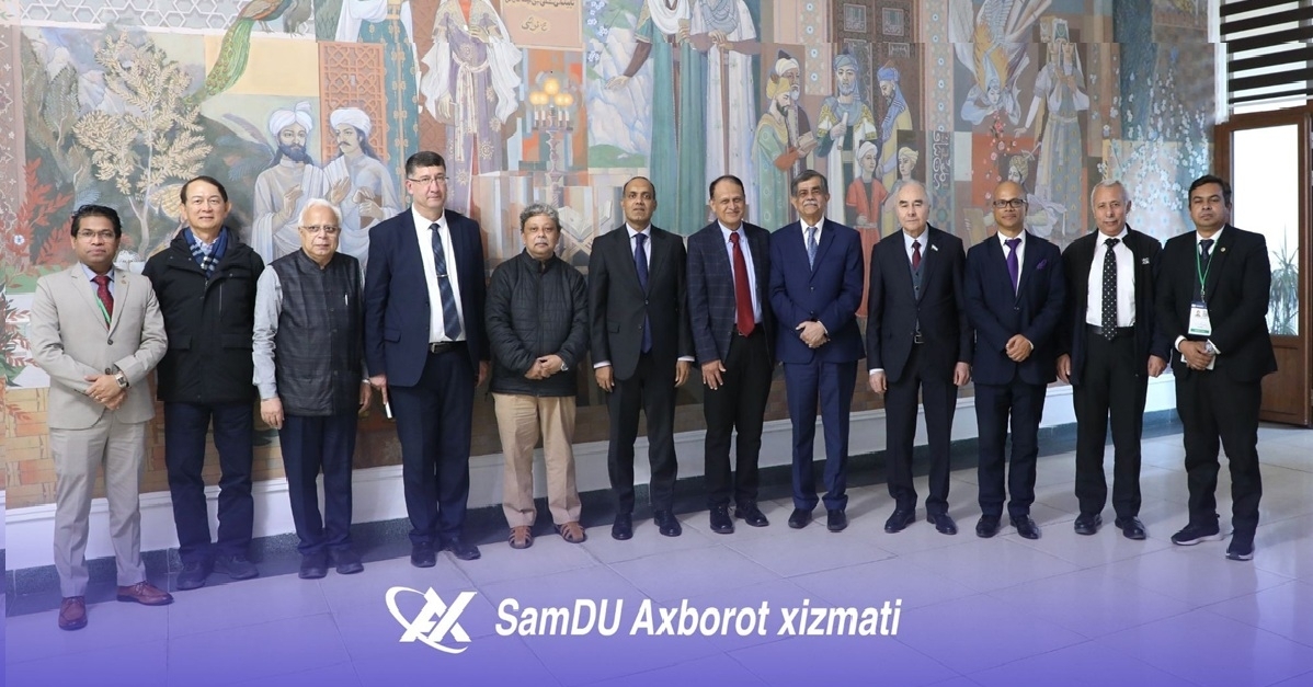 Minister of Education of Bangladesh at Samarkand State University