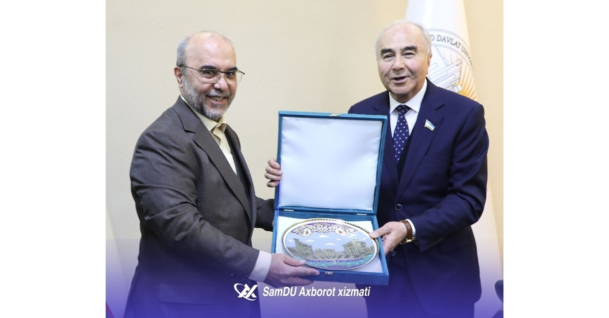 Counselor of the Iranian Embassy in Tashkent Visits Samarkand State University
