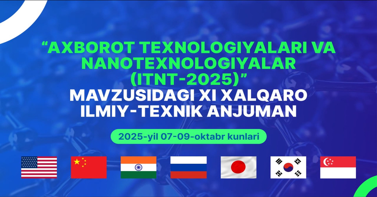 INTERNATIONAL SCIENTIFIC AND TECHNICAL CONFERENCE