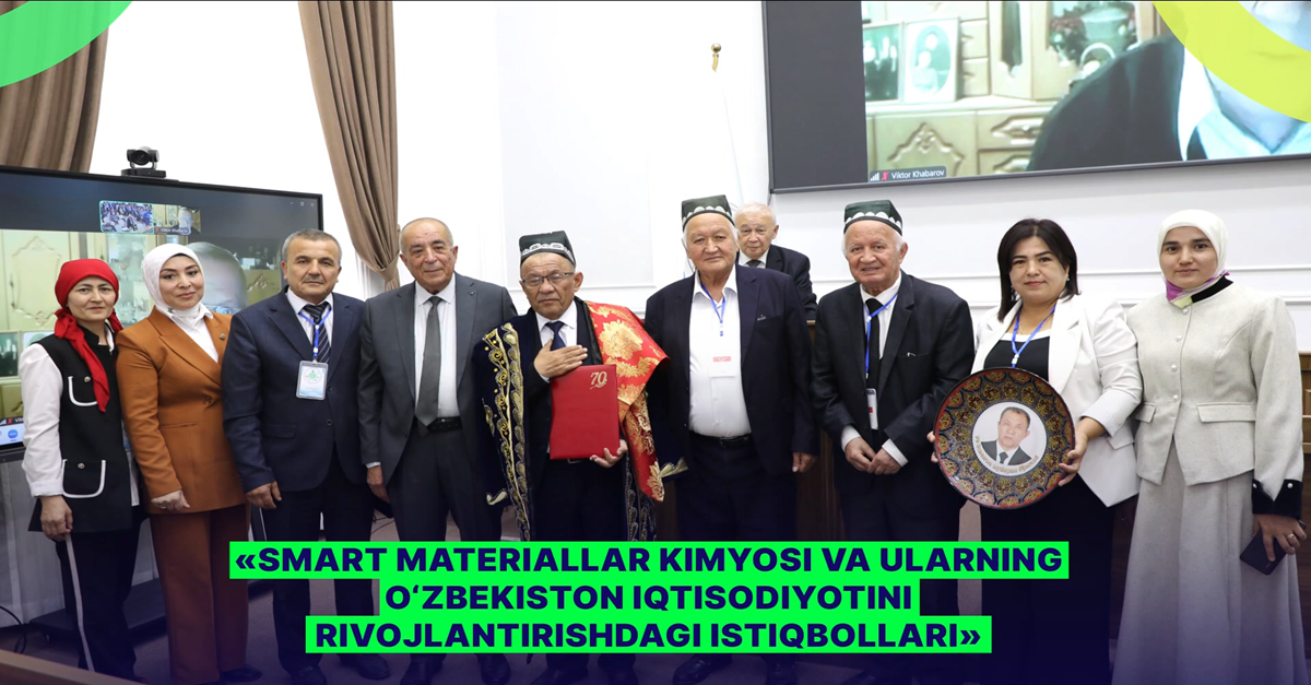 SMART materiallar kimyosi va ularning O‘zbekiston iqtisodiyotini rivojlantirishdagi istiqbollari