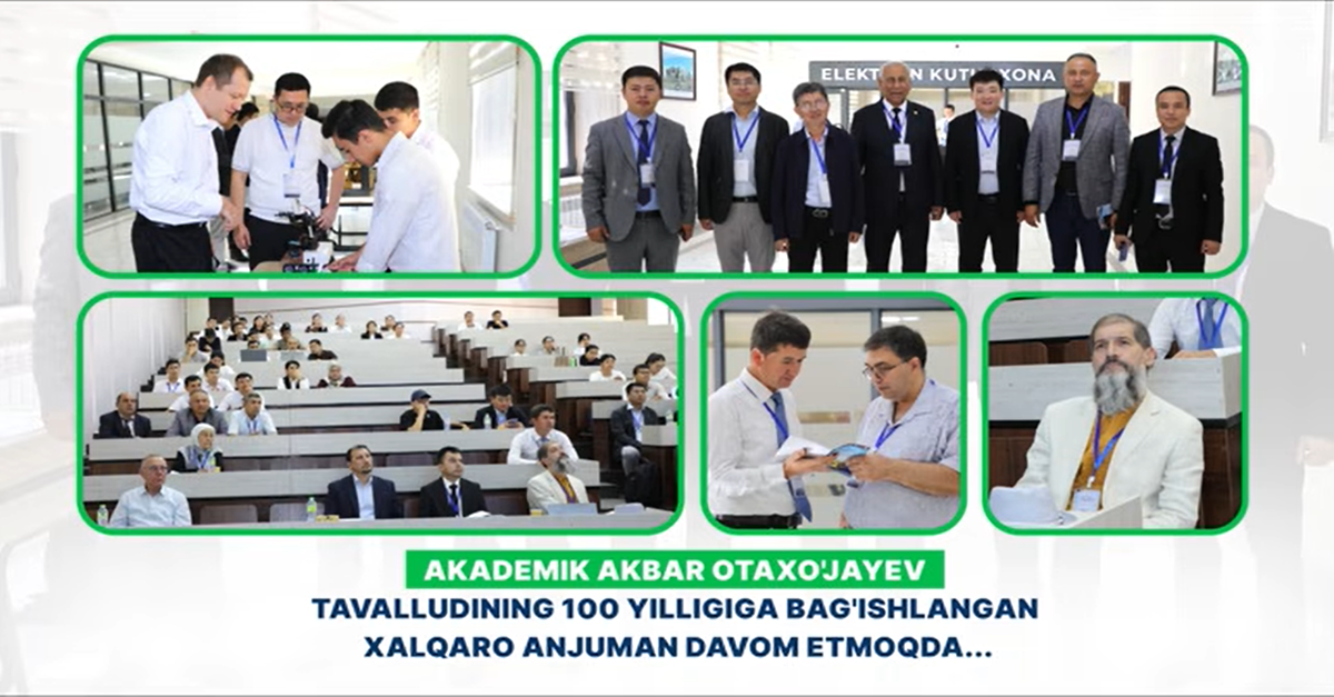  Xalqaro konferensiya davom etmoqda...